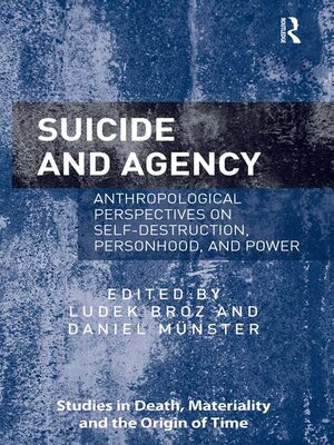cover image of Suicide and Agency